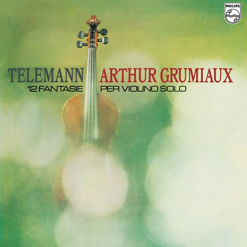 Telemann: 12 Fantasias For Violin Solo