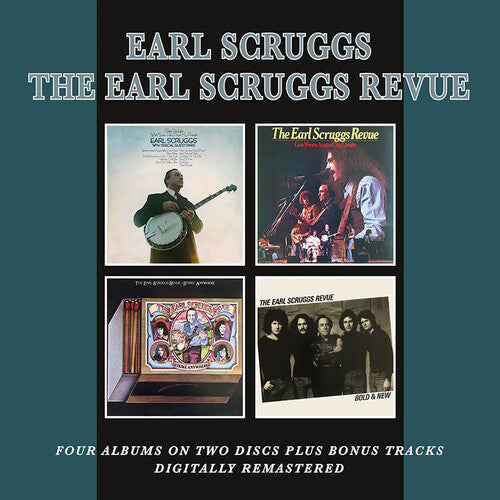 Scruggs, Earl / Earl Scruggs Revue: I Saw The Light With Some Help From My Friends / Live! From Austin City Limits / Strike Anywhere / Bold & New