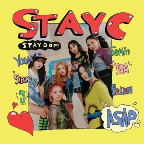 Stayc: Staydom (Incl. 72Pg Photobook, Photocard, Postcard, Sticker + Fragrance Card)