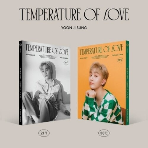Yoon Ji Sung: Tempertature of Love (Incl. 72pg Photobook, 4Cut Photo, Photocard, Lyric+Coloring Card + Sticker)