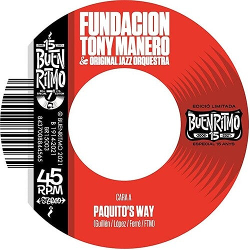 Fundacion Tony Manero & Original Jazz Orquestra: Paquito's Way