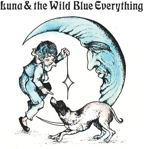 Kerekes, Mat: Luna & the Wild Blue Everything (White with Light Blue Triple Button)