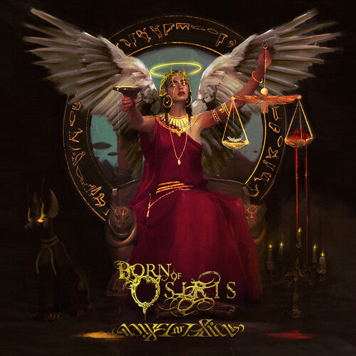 Born of Osiris: Angel Or Alien (Ultra Clear w/ Neon Pink & Black Splatter)