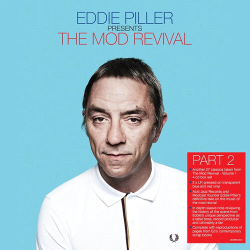 Eddie Piller: More of the Mod Revival / Various: Eddie Piller: More Of The Mod Revival / Various [140-Gram Transparent Red & Blue Colored Vinyl]