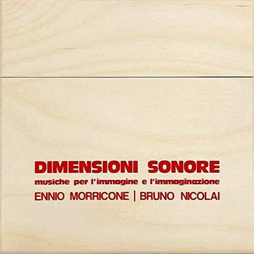 Morricone, Ennio / Nicolai, Bruno: Dimensioni Sonore (Original Soundtrack) [Deluxe Boxset Includes 10 LP's on Red Colored Vinyl, 10 CD's, Book & Poster]