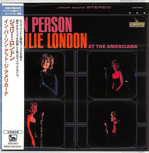 London, Julie: In Person At The Americana (Paper Sleeve)