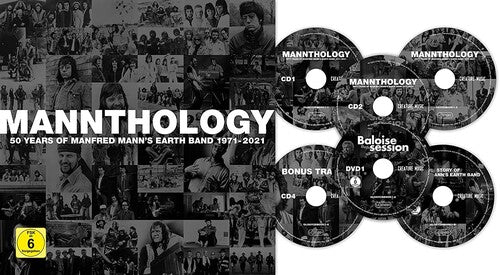 Manfred Mann's Earth Band: Mannthology (Deluxe Hard Back Book +DVD)