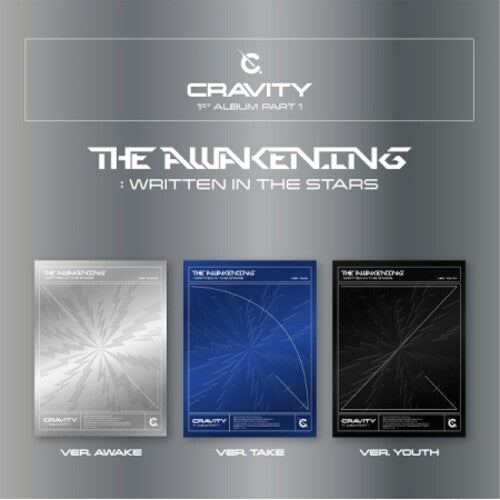Cravity: The Awakening: Written in the Stars (incl. 124pg Photobook, 24pg Lyric Book, Folded Poster, Photocard + Unit Photocard)