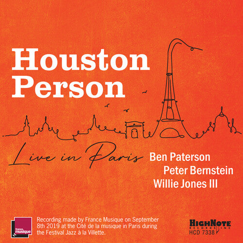 Person, Houston: Houston Person Live In Paris