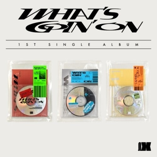 Omega X: What's Goin' On (Random Cover) (incl. Photobook, Sticker, Photocard + Mini-Poster)