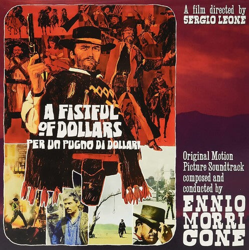 Morricone, Ennio: A Fistful of Dollars (Original Motion Picture Soundtrack) [Limited Blue Colored Vinyl]