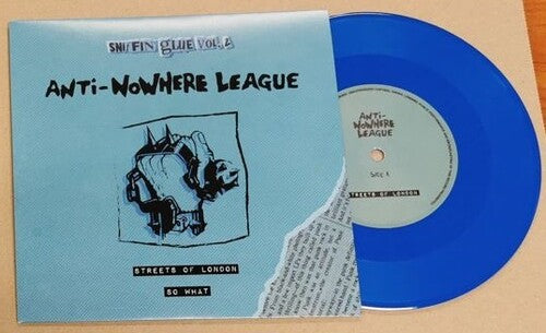 Anti No-Where League: Streets Of London (Blue Solid Vinyl)