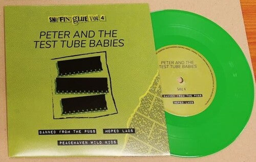 Peter & the Test Tube Babies: Banned From The Pubs / Moped Lads (Light Green Vinyl)