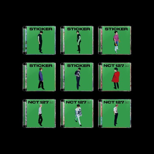 NCT 127: The 3rd Album Sticker (Jewel Case Ver.) (Random Cover)