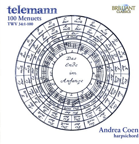 Telemann / Coen: 100 Menuets TWV 34 1-100