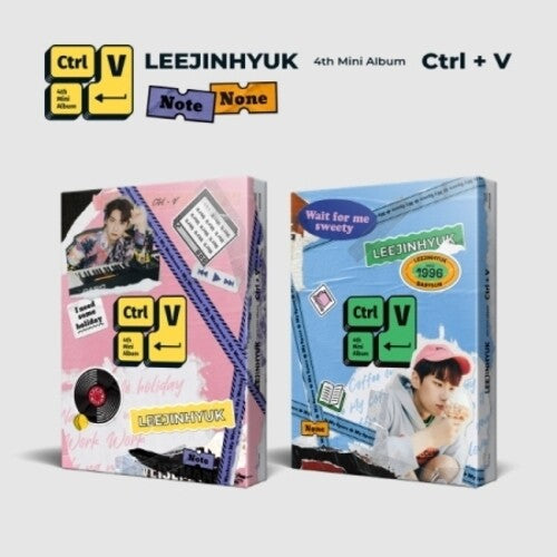 Lee Jin Hyuk: Ctrl+V (incl. Photobook, Folding Poster, Selfie Photocard, To Do List, Sticker, Bookmark + Photo)