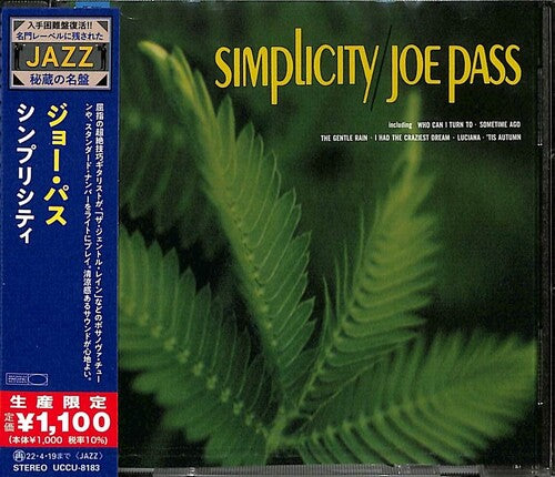 Pass, Joe: Simplicity