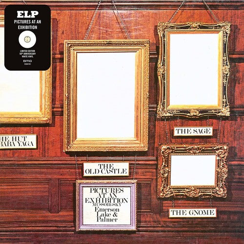 Emerson Lake & Palmer: Pictures At an Exhibition (White Vinyl)