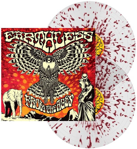 Earthless: From The Ages - Clear w/ Dark Red Splatter