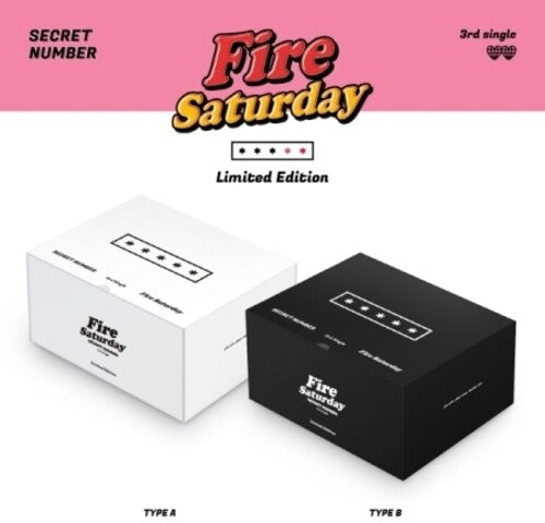 Secret Number: Fire Saturday (Limited Edition) (incl. Photobook, 2 Tazos. 2 Door Signs, Photo Sticker, 2 Photocards + Ball Cap)