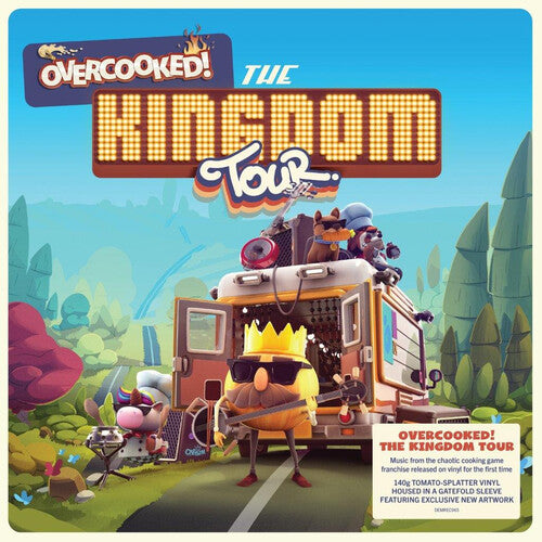 Overcooked: The Kingdom Tour / O.S.T.: Overcooked: The Kingdom Tour (Video Game Soundtrack) [140-Gram 'Tomato Splatter' Colored Vinyl]