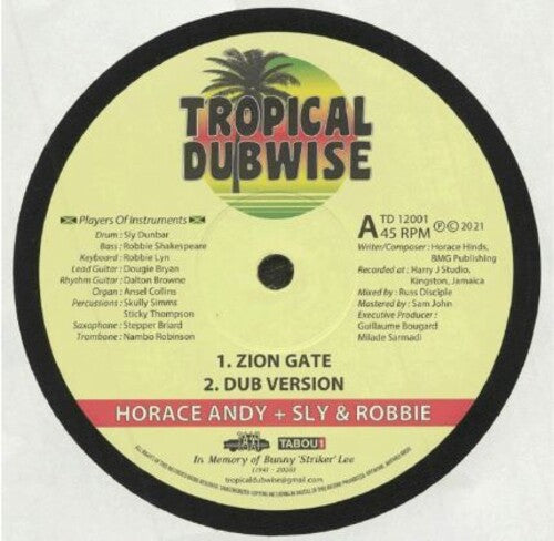 Andy, Horace & Sly Robbie: Zion Gate