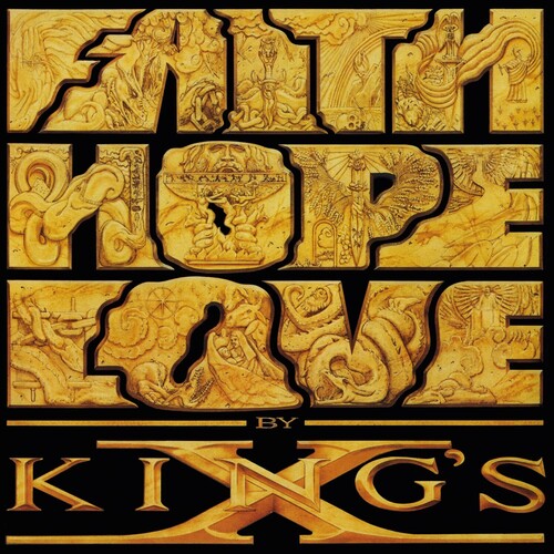 King's X: Faith Hope Love [Limited Gatefold, 180-Gram Gold Colored Vinyl]