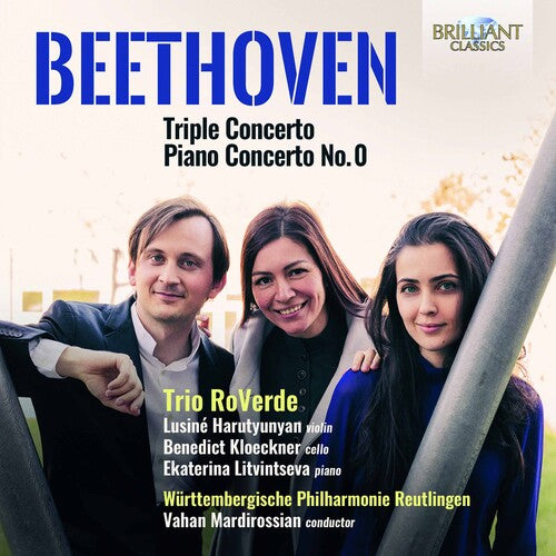 Beethoven / Trio Roverde: Triple Concerto in C 56 & Piano Concerto in E-Flat