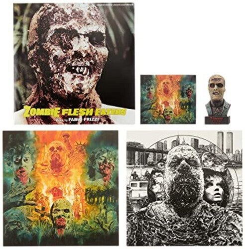 Frizzi, Fabio: Zombie Flesh Eaters (Original Soundtrack) [Deluxe Boxset Includes 180-Gram LP, Bonus CD, 3 Poster Prints Plus A Hand Sculpted & Painted Resin Bust]