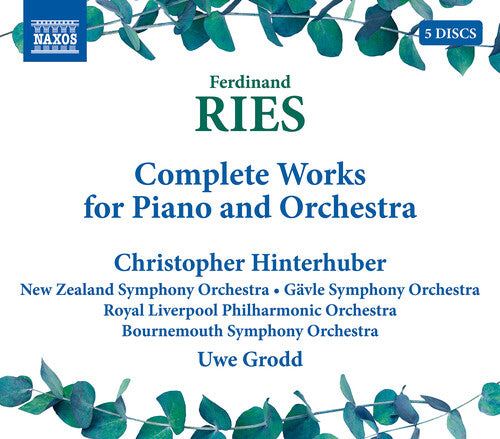 Ries / Hinterhuber / Bournemou: Complete Works for Piano