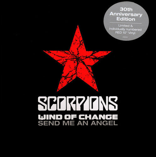 Scorpions: Wind Of Change / Send Me An Angel (Limited Edition 10-inch) (Red Vinyl)