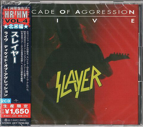 Slayer: Live: Decade Of Aggression