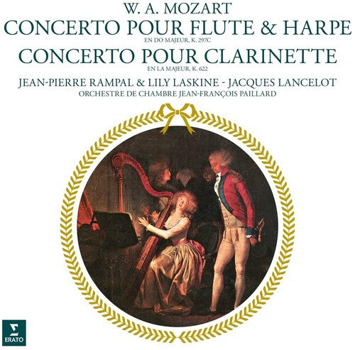 Rampal, Jean-Pierre: Mozart: Concerto for flute & harp Clarinet Concerto