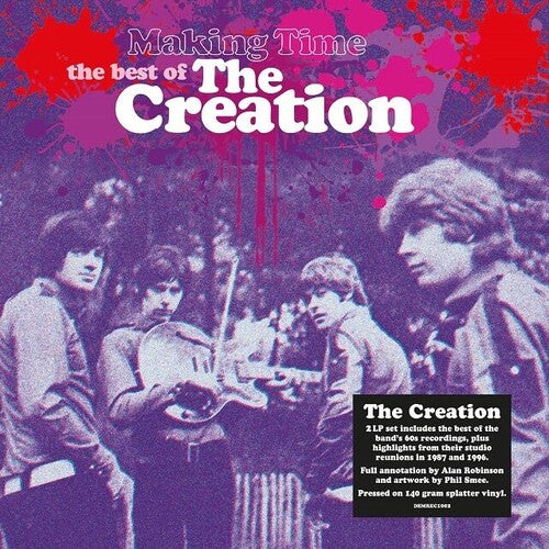 Creation: Making Time: The Best Of [140-Gram Splatter Colored Vinyl]