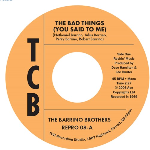 Barrino Brothers: Bad Things (You Said To Me)/Just A Mistake