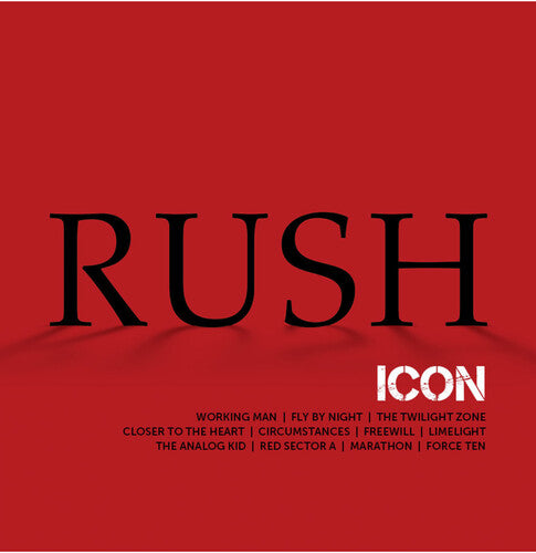 Rush: Icon [Clear Vinyl]