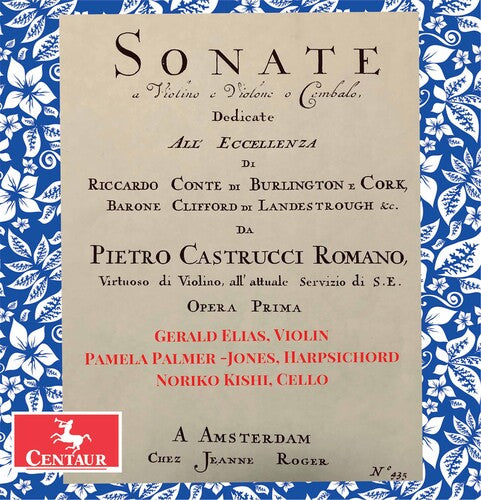 Castrucci / Elias / Kishi: Sonate a Violino E Violone