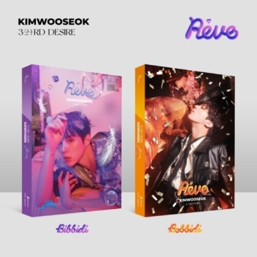 Wooseok, Kim: 3rd Desire: Reve (incl. 92pg Photobook, Selfie Photocard, Poster, Sticker + Lenticular Card)