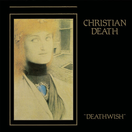 Christian Death: Deathwish (red & Gold Splatter)