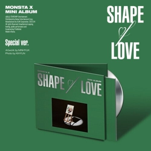 Monsta X: Shape Of Love - Special Version - incl. 24pg Photobook, Photocard + Folded-Poster