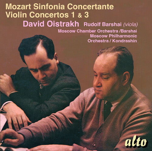 Oistrakh, David: Mozart: Sinfonia Concertante K. 364; Violin Cons No. 1, K. 207