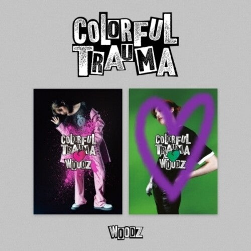 Woodz: Colorful Trauma - incl. 80pg Photobook, Postcard, 3x Stickers, Poster + 2x Photocards)