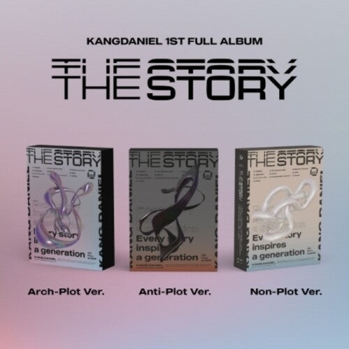 Kang Daniel: The Story - incl. 60pg Photobook, Lyrics Book, 3 Folded Posters, 3 Stickers, Symbol Postcard, Index Magnet, 3 Note Cards, 3 Photo Postcards + 2 Photocards