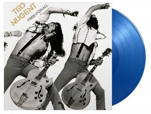 Nugent, Ted: Free For All - Limited 180-Gram Translucent Blue Colored Vinyl