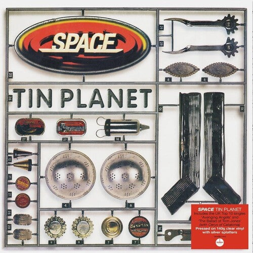Space: Tin Planet - 140-Gram Clear & Silver Splatter Colored Vinyl