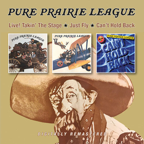 Pure Prairie League: Live! Takin' The Stage / Just Fly / Can't Hold Back