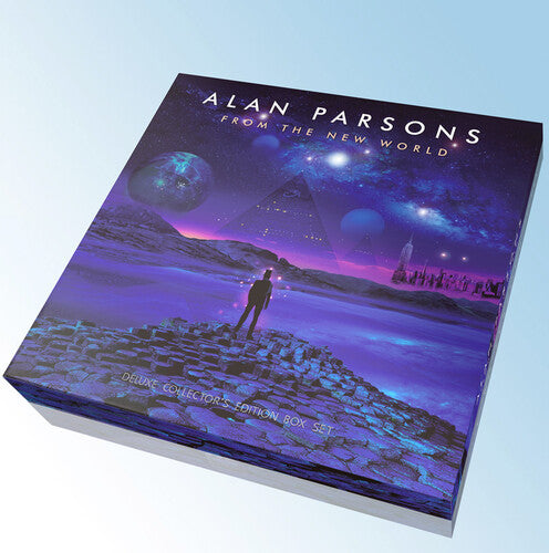 Parson, Alan Project: From The New World - Limited 'Luxury Boxset' Includes CD/DVD Digpak, 'Live in Madrid' CD Digifile, Large T-Shirt, Gatefold Blue Transparent Colored Vinyl, Poster & Numbered Lithograph
