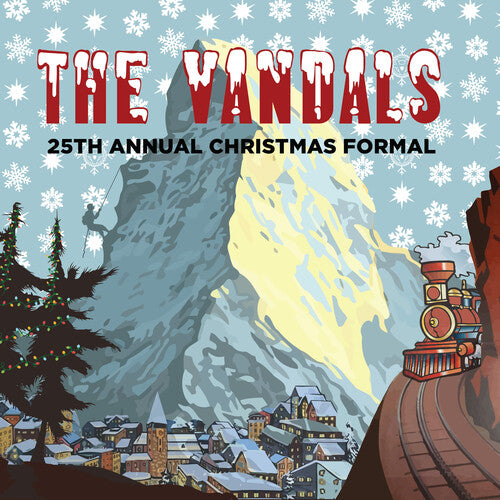 Vandals: 25TH ANNUAL CHRISTMAS FORMAL - RED & BLACK MARBLE
