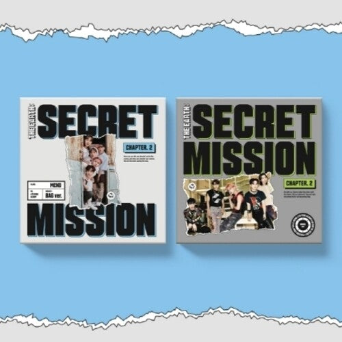 McNd: Earth: Secret Mission - Chapter 2 - Random Cover - incl. Photo Book, Sticker, ID Card, Selfie Photo Card, Figure Photo Card + Poster