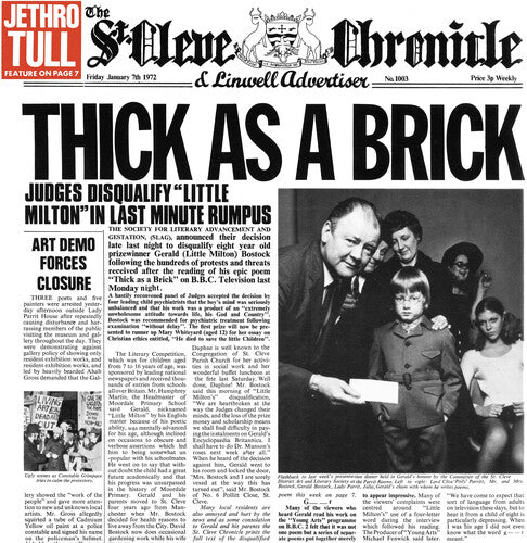 Jethro Tull: Thick As A Brick (50th Anniversary Edition)